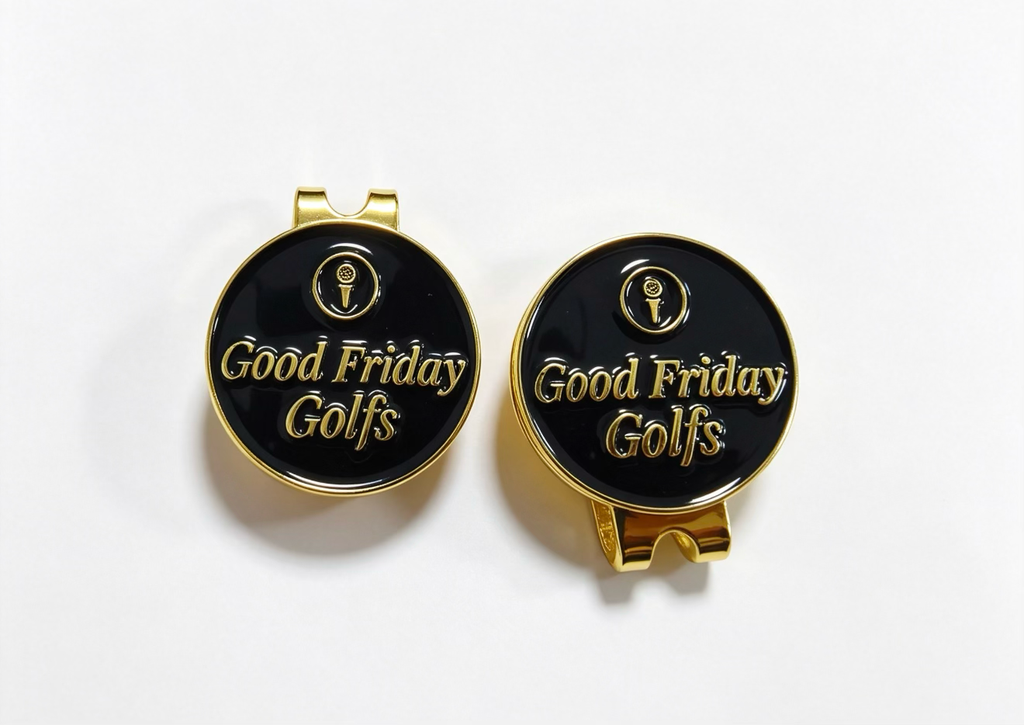 Good Friday Golfs Hat Clip & Ball Marker
