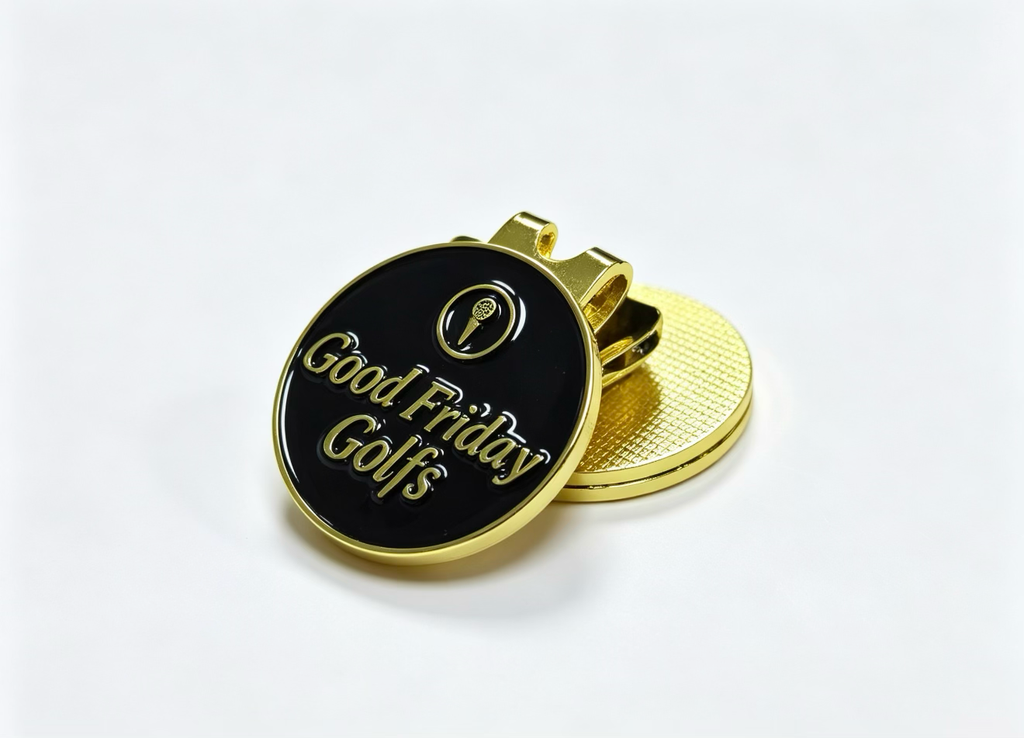 Good Friday Golfs Hat Clip & Ball Marker
